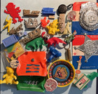 Vintage Cereal Premiums Gumball Machine Prizes Rings Crackerjack Dimestore Toys