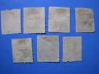 Brazil 1866 Sc 53-60 Complete Used Set - Emperor Dom Pedro -scott Cv  78  lot 1 