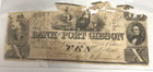 1830 1860  10 Bank Of Port Gibson Mississippi Obsolete Banknote Civil War
