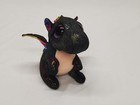 Ty Beanie Boos Anora Black Dragon 6  Plush 2017 Stuffed Toy-cb