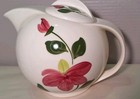 Vintage Ridge Southern Pottery Tea Pot Winnie Skyline Pattern Usa  