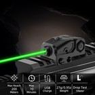 Low Profile Tactical Pistol Low Profile Green Dot Laser Sight Picatinny Rail