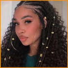 60 Pcs Hair Jewelry For Braids Gold Braid Clips Style Dreadlock Jewelry Metal   