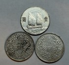  3 lot Of China Silver Dollar
