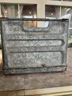 Sealtest Vintage Metal Milk Bottle Crate carrier W  Handle Pinkerton