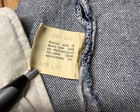 Vintage 501 Levi   s Jeans Mens 35 X 32 Paper Garment Tag  Usa Mint Straight Leg