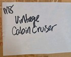 M8 Vintage Cabin Cruiser Boat Wooden Battery Powered See Details  Us Seller 