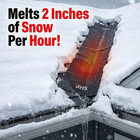 Roof Valley Ice Dam Heater Mat - Snow   Ice Melting System - Prevents Ice Dams  