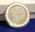 1934 Portugal 5 Escudos - Fantastic Rare Silver Coin - See Pictures