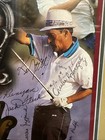 Pga Tour Framed Liberty Mutual  legends Of Golf  Promotional  With 13 Autographs