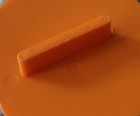       Hallmark Halloween Pumpkin Smiling Jack-o-lantern Orange Cookie Cutter Cooky