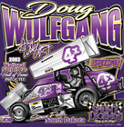 New Sprint Legends Purple Doug Wolfgang  4x Speedway Motors Sprint Car T-shirt