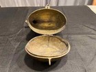 Brass Decorative Indo-islamic Dhokra Betel Nut Peacock Box With Lid