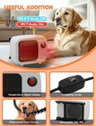 Dog House Heater With 2 Heat Settings  300w 600w   Overheat Protection  Wall-   