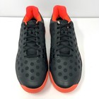 Adidas 2015 Men   s Barricade 9 Tennis Shoes Sz 12 5 Black White Orange B25429 Euc