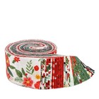 Charming Christmas Rolie Polie Jelly Roll  Riley Blake Christmas Fabric