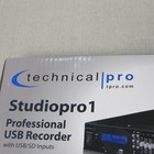 Technical Pro Studiopro1 Rack Mountable Recording Studio Deck Bluetooth Usb sd