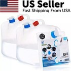 5 3 10 6 Gal Collapsible Water Container Water Storage Jug With Spigot Camping