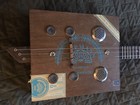 Cigar Box Guitar 3 String Fretted With Piezo Pickup  