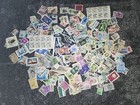 Vintage U s   Foreign Postage Stamps Lot 
