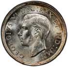 Canada  1940 George Vi 25 Cents  Pcgs Ms 63  9 583 650 Mintage 