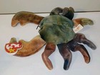 Ct  Ty Beanie Baby        Claude        Crab  7 5 Inch  Mwct Plush Stuffed Animal Toy