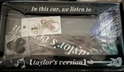 Taylor Swift Merch Bundle  Swiftie Fanbox  License Plate Frame