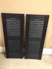Mid America Open Louver Vinyl Shutters 12in X 31in  1 Pair 