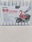 Ohuhu Markers 60 Colors Water-based Dual Tip Colouring Pens Sketching Drawing