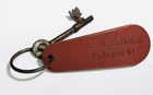 Vintage Berners Hotel W1 London England Hotel Key   Fob Skeleton Key Antique