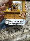 2005 Zelda Wisdom Bulldog Bobblehead  16617   lemons Into Lemonade    hard To Find