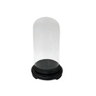 12  Vintage Glass Transparent Dome Shape Round Display Case Gb738