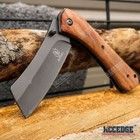 8  Tactical Cleaver Pocket Knife Razor Assisted Open Folding Blade