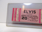 Vintage August 20th  1977 Elvis In Concert Ticket Unused 4 Days After Death