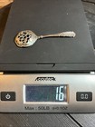 Rare Vintage 800 Silver Spoon W pierced Bowl 4 25     16 Grams