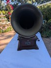 Victor Ii Humpback Phonograph With Brass Bell Horn