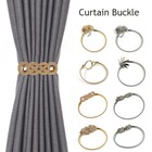Durable Metal Curtain Tie Rope Holder Tieback Window Tie Backs Home Decoration    