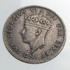1940c Newfoundland Canada 5 Cent Five Cents Km19 George Vi Silver Coin V613