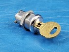 Vintage Seeburg 3wa Wallbox Lock   Key With Nut   Pin