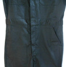 Dickies Coveralls Jumpsuit S Black Short Sleeve Two Way Zip Six Pockets Euc