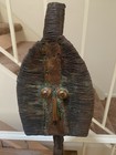 Antique 19th Century African Art Mahongwe Reliquary Figure Gabon Kota-two Sided