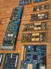 Cool Big Lot Vintage Retro Rare Military White Gold Ceramic Ic s Boards Late 70s