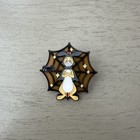 Disney Winnie The Pooh  rabbit  Halloween Stained Glass Spiderweb Single Pin