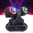 2-head Dmx Rgbw Led Moving Head Stage Lighting Dj Party Disco Beam Spot Light