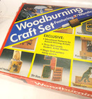 168 Woodburning Craft Set Featuring Atf Wonder Pen Vintage 1987 Extra Pen Tips