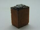 Vintage Printing Letterpress Printers Block Small Initials W m