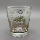 Expo 67 Western Provinces Souvenir Glass Montreal Canada Vintage Whiskey Tumbler