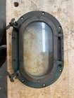 Matched Set Of 4 Antique Bronze Oval Ship Porthole s  5   x9    Authentic Patina