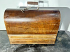 1923 Singer Model 99 Portable Sewing Machine Bentwood Case   Key As-is