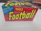 1983 Topps Football Wax Empty Display Box   no Packs - Marino   Elway Rc Year 